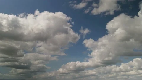 Clouds, blue sky - HYPERLAPSE Stock Footage 148312906