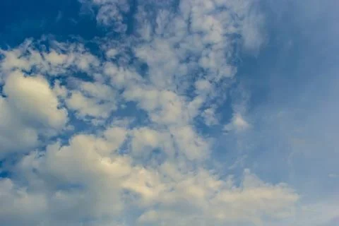 Clouds in the blue sky Panoramic image texture background graphic resources d Photos