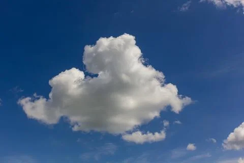 Clouds in the blue sky Panoramic image texture background graphic resources d Photos
