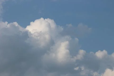 Clouds blue sky Stock Photos