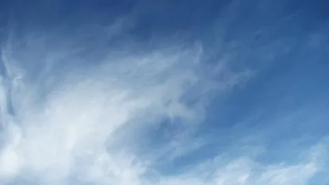 Clouds on a Blue Sky Stock Photos