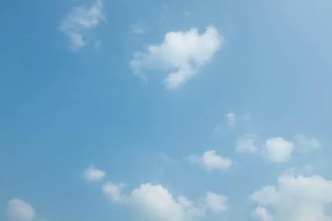 Clouds in the blue sky Stock Photos