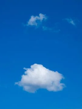 Clouds in a blue sky Stock Photos