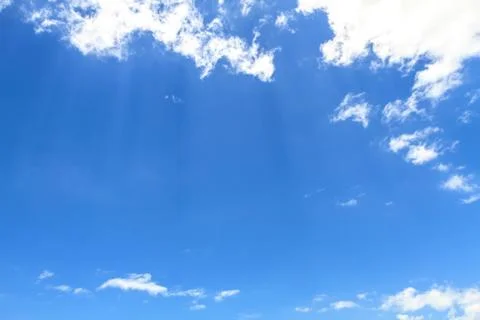 Clouds with blue sky Stock Photos