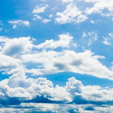 Clouds in the blue sky Stock Photos