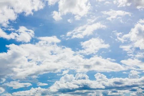 Clouds in the blue sky Stock Photos