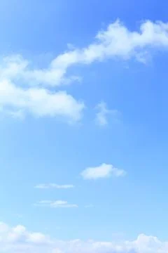 Clouds in the blue sky Stock Photos