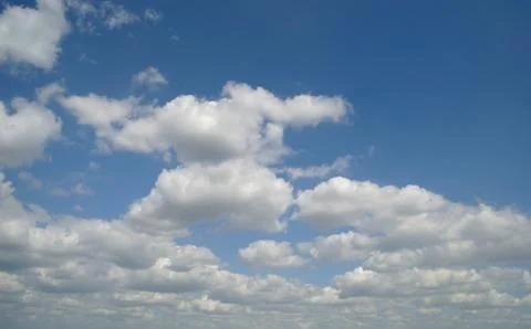 Clouds in the blue sky Stock Photos