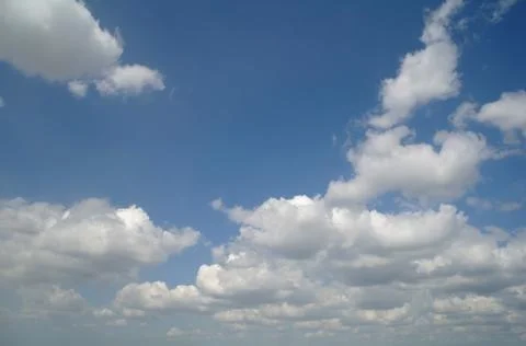Clouds in the blue sky Stock Photos