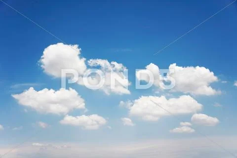 Clouds with blue sky Stock Photos