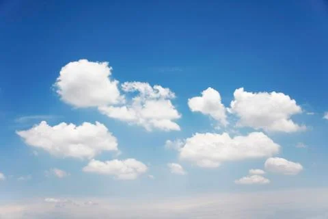 Clouds with blue sky Stock Photos