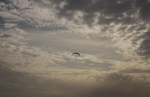 Clouds in the blue sky. 写真素材