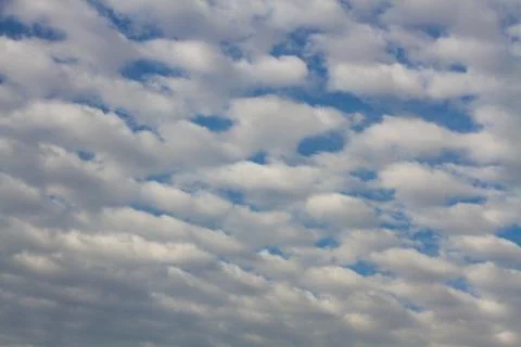 Clouds in the blue sky. Stock Photos