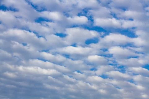 Clouds in the blue sky. Stock Photos