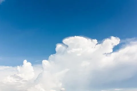 Clouds in blue sky Stock Photos