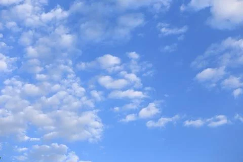 Clouds in the blue sky Stock Photos