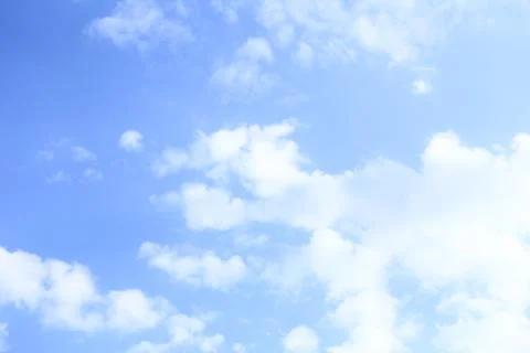 Clouds in the blue sky Stock Photos