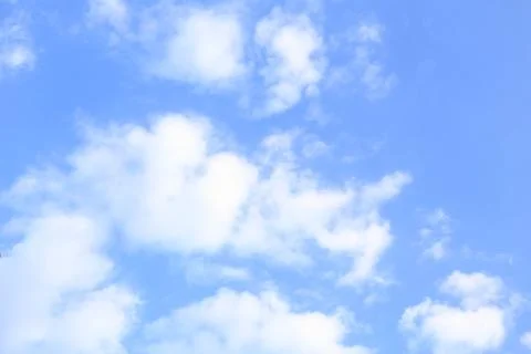 Clouds in the blue sky Stock Photos