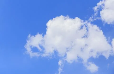 Clouds in the blue sky Stock-Fotos