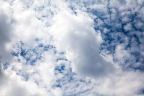 Clouds in the blue sky Stock Photos