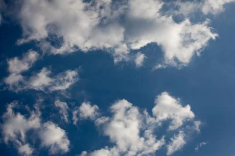 Clouds in the blue sky Stock Photos