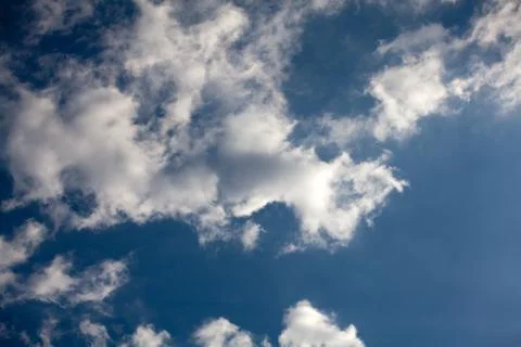 Clouds in the blue sky Stock Photos