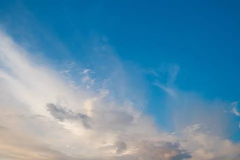 Clouds in blue sky Stock Photos