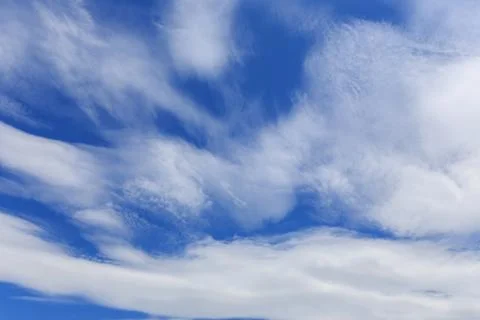 Clouds in the blue sky Stock Photos