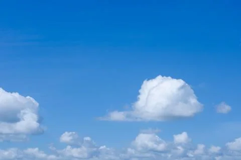 Clouds in the blue sky Stock Photos