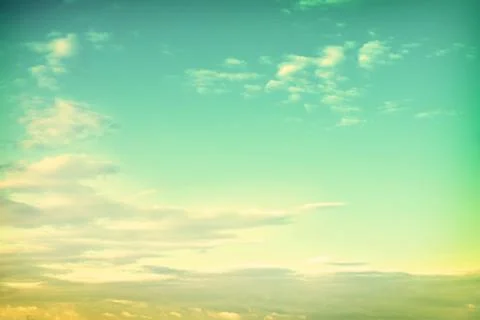Clouds in the blue sky Stock Photos