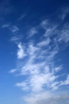 Clouds on blue sky Stock Photos