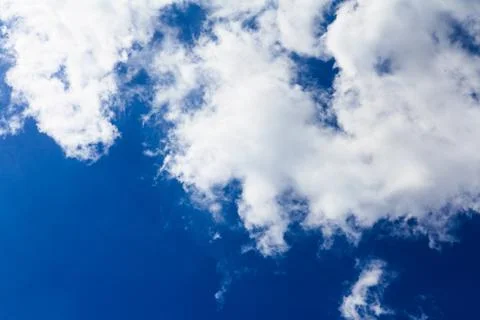 Clouds in the blue sky Stock Photos