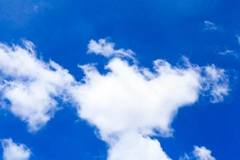 Clouds in the blue sky Stock Photos