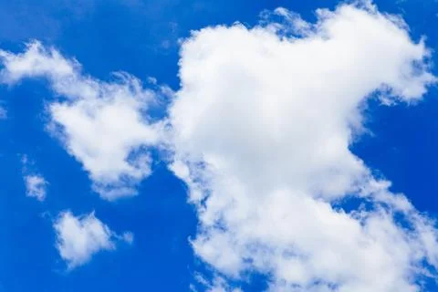 Clouds in the blue sky Stock Photos