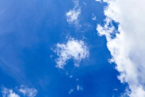 Clouds in the blue sky Stock Photos