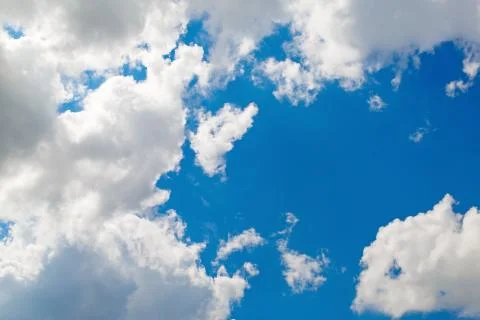 Clouds in the blue sky Stock Photos
