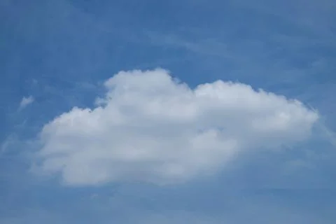 Clouds in the blue sky Stock Photos