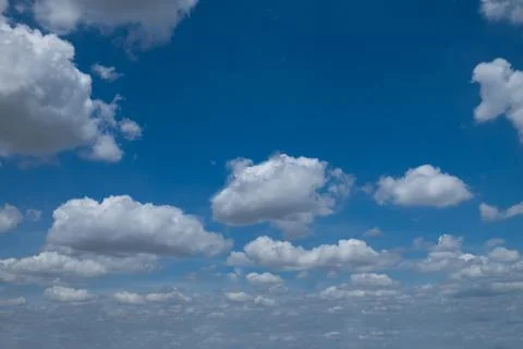 Clouds in the blue sky Stock-Fotos