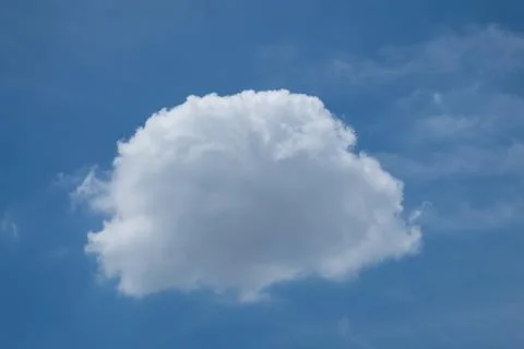 Clouds in the blue sky Stock Photos