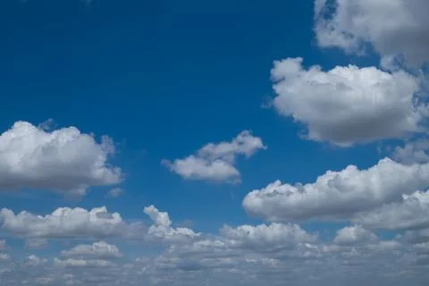 Clouds in the blue sky Stock Photos