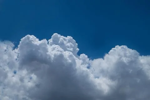 Clouds in the blue sky Stock Photos