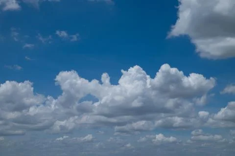 Clouds in the blue sky Stock-Fotos