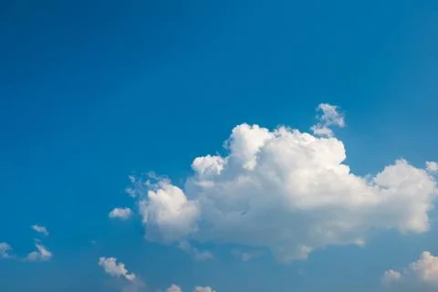 Clouds in the blue sky Stock-Fotos