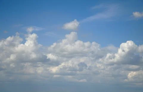 Clouds in the blue sky Stock Photos