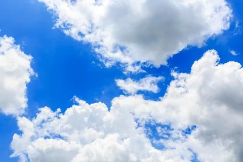 Clouds on the blue sky 스톡 사진
