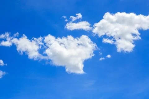 Clouds in the blue sky Stock Photos