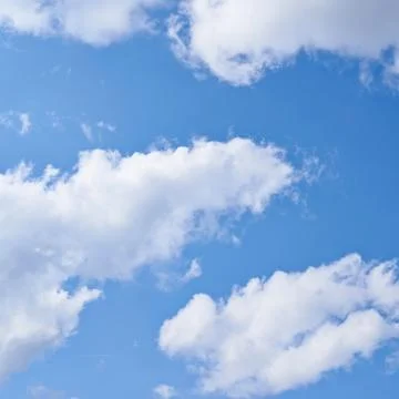 Clouds on the blue sky Stock Photos