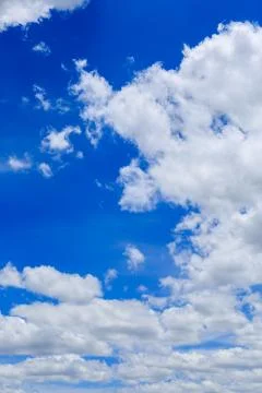 Clouds on the blue sky Stock Photos