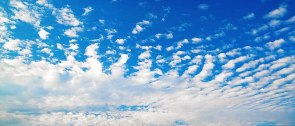 Clouds in the blue sky Stock Photos