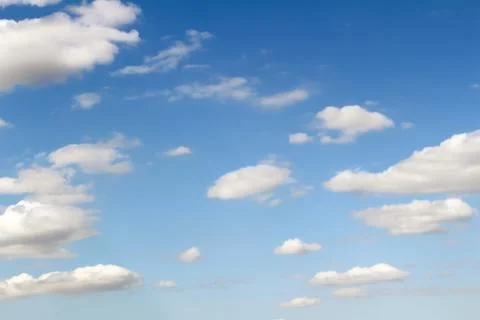 Clouds on blue sky Foto stock